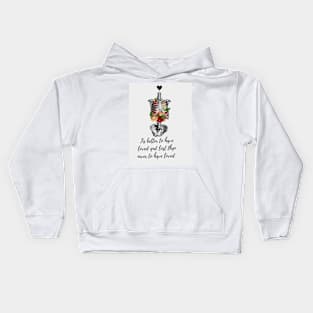 The essence of life shirt Kids Hoodie